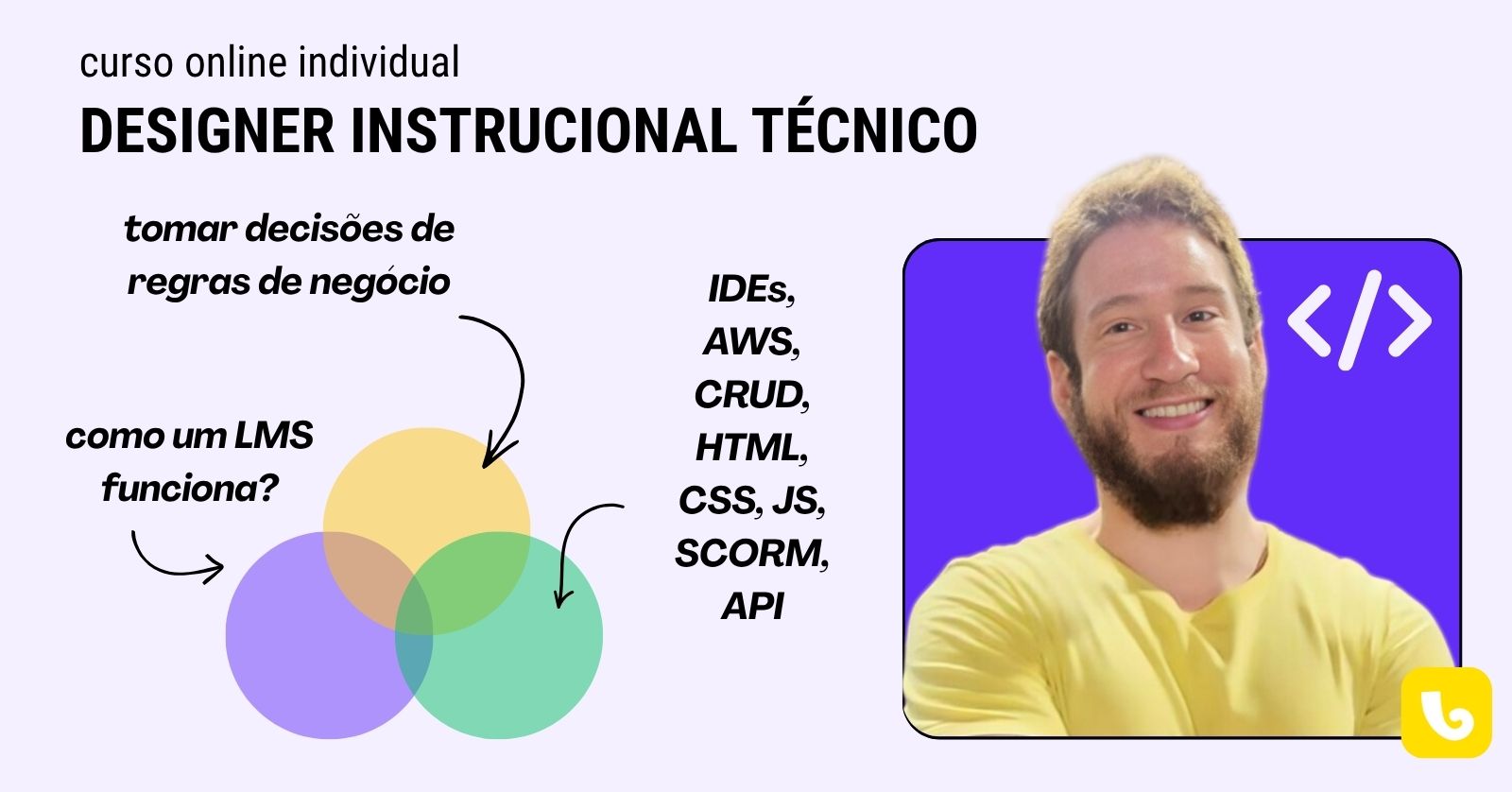 Curso Síncrono de Designer Instrucional Técnico